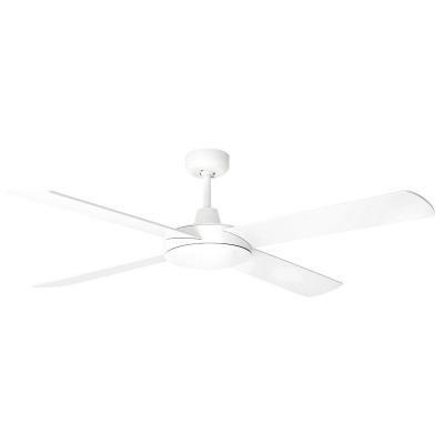 TEMPEST 52'' CEILING FAN-WHITE WITH WHITE BLADES